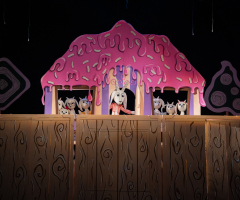 Лялькова вистава Вовк та семеро козенят