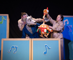 Лялькова вистава Вовк та семеро козенят